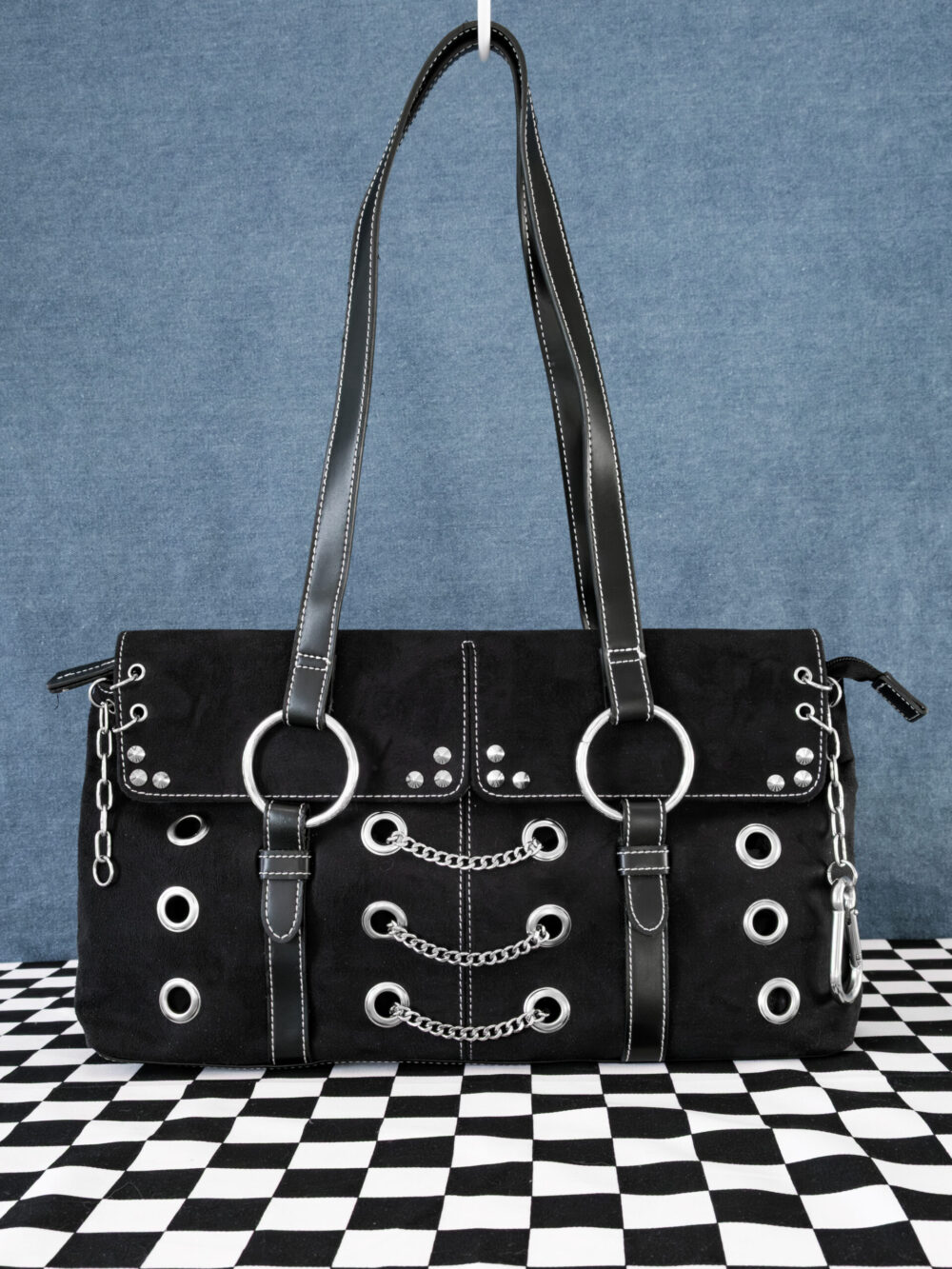 Estée Faux Suede Shoulder Bag