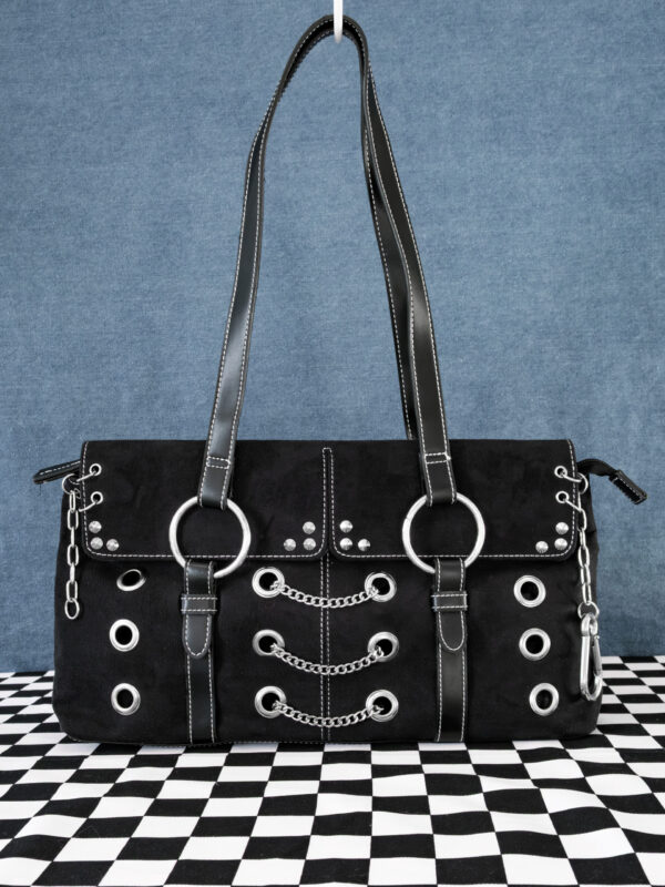 Estée Faux Suede Shoulder Bag