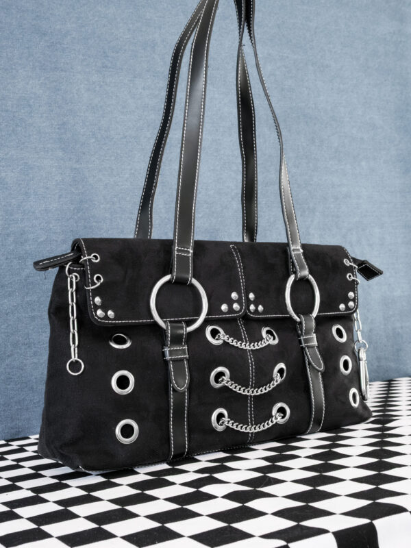 Estée Faux Suede Shoulder Bag