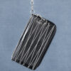 Fine Chain Leather Jean Bag