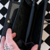 Fine Chain Leather Jean Bag