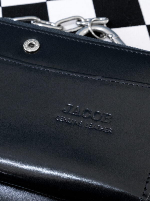 Fine Chain Leather Jean Bag
