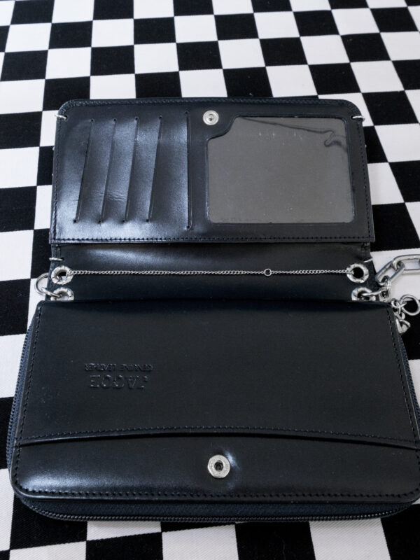 Fine Chain Leather Jean Bag