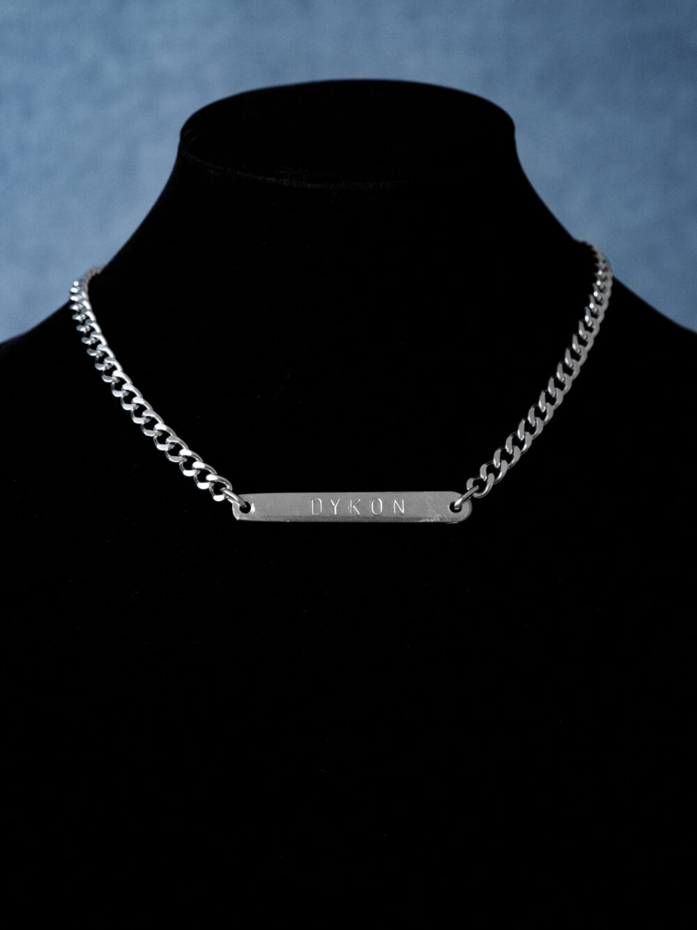 Dykon Punched Bar Neckwear Curb Chain