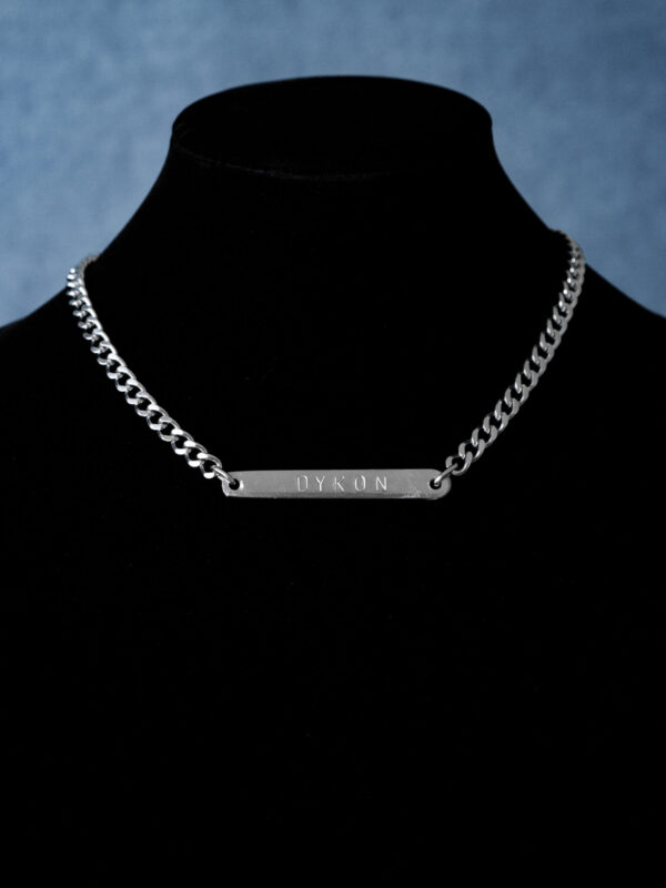 punched bars new-12 Dykon Punched Bar Neckwear Curb Chain
