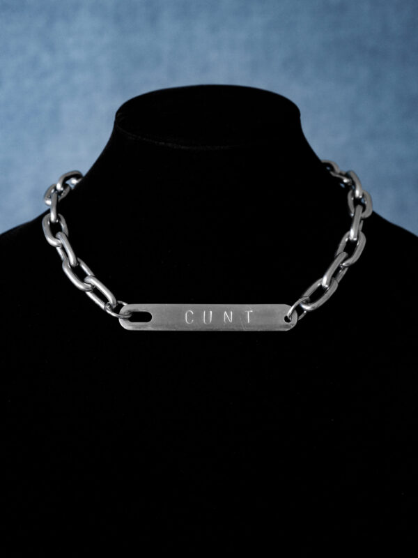 Cxnt Punched Bar Neckwear Ultra Thick Chain