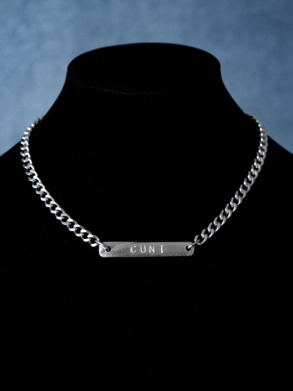 punched bars new-4 Cxnt Punched Bar Neckwear Thick Curb Chain